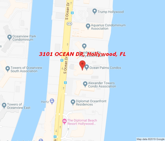 3101 OCEAN DR  #2003 (Available MAY 1), Hollywood, Florida, 33019